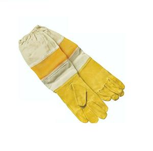 Guantes de apicultura de cuero de primera calidad personalizados, puños elásticos extralargos, diseño ventilado, compatibilidad con pantalla táctil para el día a día al aire libre - Product Image 6