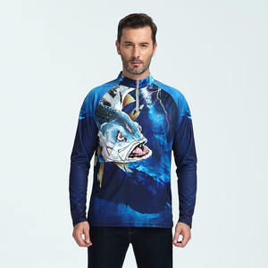 Maillot de pêche à manches longues personnalisé pour hommes, chemise respirante et imperméable, grande taille, prix raisonnable pour adultes - Product Image 5