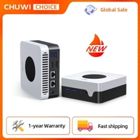 Mini PC CHUWI LarkBox X, 12 Go de RAM, 512 Go de SSD, Intel N100, PC de jeu, graphismes UHD pour processeurs Intel de 12e génération, WiFi 6, ordinateur de bureau