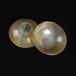 Tazón de cuerno de búfalo ecológico de diseño moderno hecho a mano, cuenco de fruta pulido para servir para fiestas, calidad exportada India al por mayor - Product Image 1