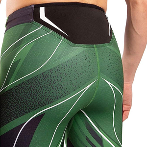 Arts martiaux Vale Tudo Shorts Short de compression Couleur verte Vale Tudo Couche de base courte Mma Vale Tudo Shorts - Product Image 5