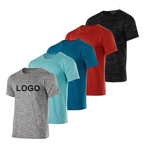 Personalizado barato transpirable ropa deportiva verano en blanco deportes camiseta atlética Fitness camiseta para hombres gimnasio hombres camisetas - Product Image 2