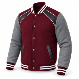 Chaqueta Varsity Premium para Hombre con Construcción Duradera, Comodidad Suave y Estilo Refinado para Ropa Urbana Moderna y Uso Diario - Product Image 3