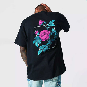 Camiseta de Golf Extra Grande para Hombre, 100% Algodón, con Logotipo Personalizado OEM Impreso Digitalmente, 2022 - Product Image 4