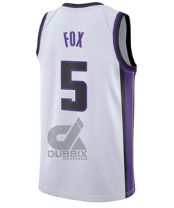 Maillot de basket-ball Sacramento 2024-25 de haute qualité, logo personnalisé cousu, broderie 3D, uniforme d'équipe respirant pour une utilisation toute l'année - Product Image 1