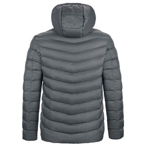 Chaqueta acolchada de invierno de la mejor calidad para hombre, hecha a medida con cuello levantado y cierre de cremallera, comodidad transpirable excelente - Product Image 3
