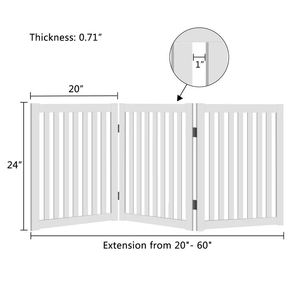 รั้วไม้สำหรับสัตว์เลี้ยงที่น่าสนใจครอบคลุมชายแดนสำหรับลูกสุนัขและสัตว์เลี้ยงอื่นๆสำหรับบ้านสวนในร่มจำนวนมาก - Product Image 4