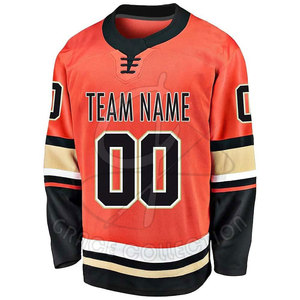 Maillot de hockey sur glace pour homme respirant et personnalisable de haute qualité, vêtements de sport, nom de l'équipe imprimé numériquement, 100% polyester - Product Image 1
