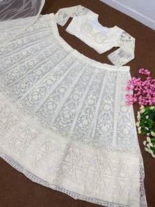Meilleur Alanna Panday inspiré Heavy Sequins Work Soft Net Fabric Designer Dupatta Glamorous Bridal Lehenga for Party Wedding Looks - Product Image 3