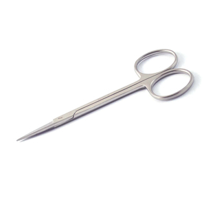 Ciseaux de chirurgie à l'iris Ciseaux droits incurvés et à dissection manuelle en acier inoxydable pour gomme Ciseaux à gomme personnalisés avec logo - Product Image 4