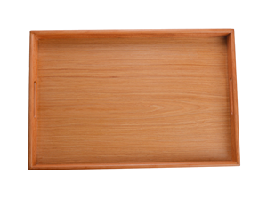 Extra Large 53x35cm Rectangular Beech Wood Serving <b>Tray</b> Premium Natural Solid Wooden <b>Butler</b> <b>Tray</b> Eco-Friendly Kitchen Organizer - Product Image 1