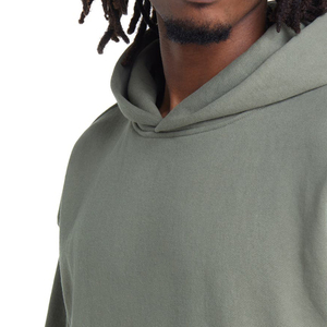 Sweats à capuche personnalisés pour hommes Streetwear coton lourd coupe ajustée pulls molletonnés à capuche oversize pour hommes - Product Image 2