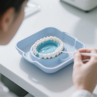 Plateau d'impression dentaire personnalisé ABS PP moulé par injection professionnel en plastique médical consommables dentaires fournisseur OEM ODM