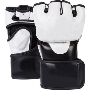 Gants de tireur MMA en cuir de vache véritable 7oz - Product Image 4