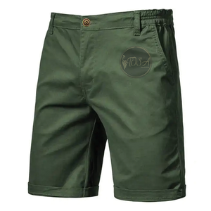 Pantalones cortos de diseño personalizado de fabricante para hombre de alta calidad 100% poliéster ecológico hasta la rodilla cintura elástica corte perfecto - Product Image 5