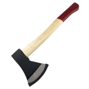 Hacha de Acero al Carbono de Alta Calidad, Tipo Nuevo, 1 kg, con Mango de Madera Roja, Juego de Herramientas - Product Image 6