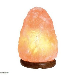 Lámpara de sal de Material orgánico tallado a mano, Bola de noche de cristal, lámpara de sal del himalaya, 3-4 kg - Product Image 4