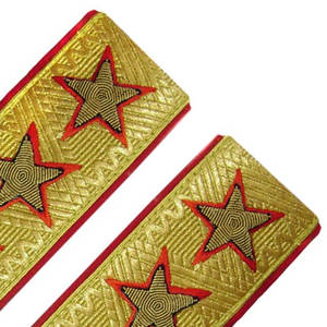 Usine personnalisée uniforme tactique épaulettes épaulettes uniforme grade accessoires - Product Image 6