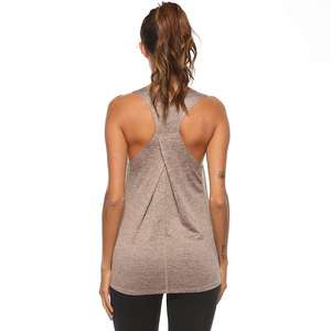 Anti-rétrécissement personnalisé Gym entraînement femmes respirant sport Yoga Fitness débardeurs pour femmes haute qualité Sublimation - Product Image 2