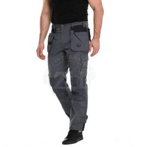 กางเกงทำงานแบบลำลองหลายกระเป๋า มาตรฐาน ANSI Class 1 EN ISO 20471 Class 2 แถบสะท้อนแสง ไฟ LED ระบายอากาศ กันลม เหมาะสำหรับกิจกรรมกลางแจ้ง - Product Image 3