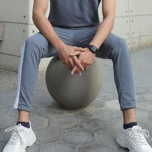 Conjunto Deportivo Informal de Algodón 100% para Hombre, de Invierno, de Alta Calidad, Secado Rápido, Transpirable, Corte Holgado, Camiseta y Pantalones - Product Image 3