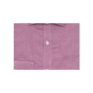 Camicia Rossa Slim Fit da Uomo Vince Camuto, 100% Cotone, Anti-Piega, Design Basket Dobby, Taglie 15X34X35 - Product Image 3