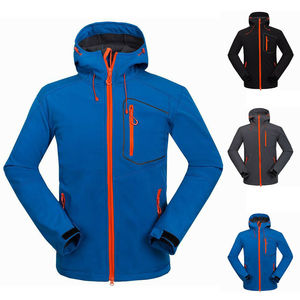 Men Winter Soft Shell <b>Jackets</b> Lightweight Comfort Protection Built for Climbing Mountaineering Outdoor <b>Life</b> Active Top Plaid - Product Image 2