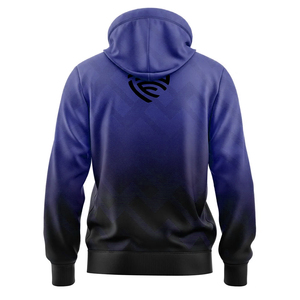 Meilleures ventes de sweats à capuche à manches longues 100% coton pour hommes fabriqués sur mesure en noir et impression numérique multicolore pour la saison d'hiver - Product Image 4
