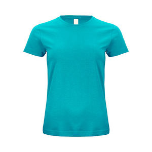 Camiseta media de algodón de manga para mujer de primera calidad, fácil de usar Jersey transpirable, estampado personalizado, patrón sólido, estilo informal de punto. - Product Image 1