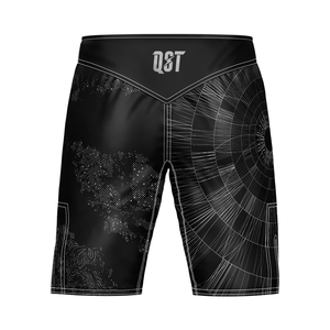 QST Pantalones cortos de lucha unisex duraderos ligeros transpirables de alta calidad con diseño de logotipo personalizado - Product Image 2