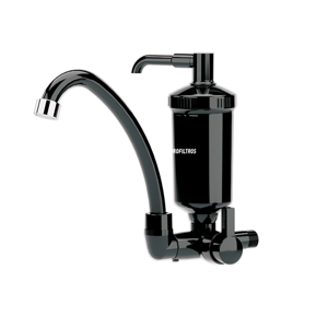 Purificateur d'eau mural noir avec robinet mobile |   ISO 9001 INMETRO |   Portaria 888 ANSI NSF 61 Brésil - Product Image 4