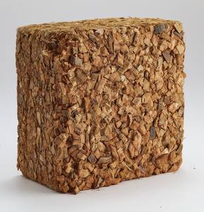 Producto de terrario más vendido 4,5 bloque de chip de cáscara para reptiles y anfibios hecho de forma natural y ecológica - Product Image 1