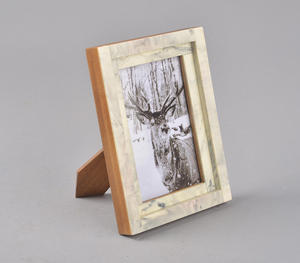 กรอบรูปโมเดิร์น MDF และเรซินตัดด้วยมือสำหรับภาพขนาด4x6นิ้วสามารถปรับแต่งโลโก้ผลิตภัณฑ์ได้ - Product Image 2