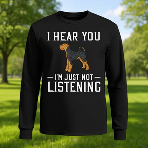 Camiseta de manga larga para dueños de cachorros de perro Airedale Terrier, para amantes de esta raza - Product Image 1