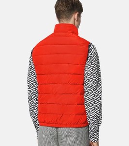2025 Venta caliente más nuevo estilo para hombre naranja chaleco acolchado sin mangas cuello alto sin chaqueta con capucha ropa de mujer - Product Image 6