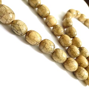 Cuentas de Resina Modelo Beige Premium, Cuentas Ovaladas Lisas y Pulimentadas para Collar, Pulsera, Manualidades, Diseños de Joyería, Estilo Ángel - Product Image 5