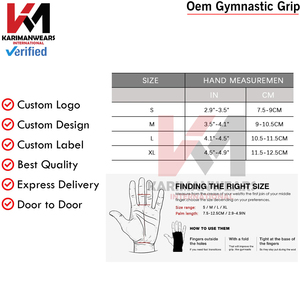 Poignées de gymnastique en carbone Gants de fitness de gymnastique d'haltérophilie avec 3 trous Poignées Protection Support d'entraînement Poignées de gymnastique - Product Image 5