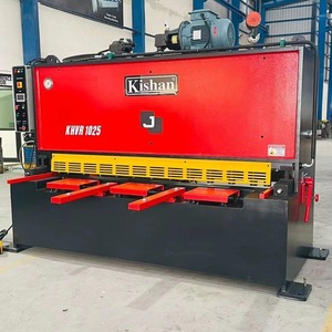 Cizalla hidráulica de calidad superior para cortar láminas de metal medianas a gruesas en entornos industriales a precio de fábrica - Product Image 2