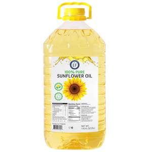Aceite de Girasol Fraccionado Orgánico Refinado de Primera Calidad, 5L, Saludable, Sin OMG, 100% Puro, Sabor Ligero, Grado Alimenticio, para Freír, Hornear y Ensaladas - Product Image 5