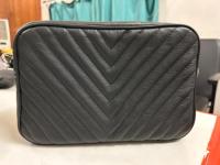 Tas Selempang Kulit Asli Premium Berkualitas Ringan Tahan Air dengan Ritsleting Portabel untuk Wanita, Tali Dapat Disesuaikan dan Dilepas, Kapasitas 1L