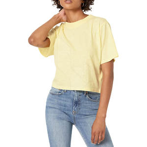 Derniers modèles de t-shirts Slim Fit pour femmes à vendre Crop Tops pour femmes de toutes les couleurs et tailles - Product Image 1