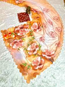 Sari élégant en georgette moderne, fait main, séchage rapide, pour femmes, idéal pour les fêtes, mariages, Diwali, été, printemps, style indien et pakistanais - Product Image 2