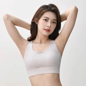 เสื้อชั้นในกีฬาผู้หญิงคุณภาพสูง ป้องกันแรงกระแทก สายไขว้หลัง ติดตะขอ ยืดหยุ่น ระบายอากาศได้ดี เหมาะสำหรับโยคะ วิ่ง ออกกำลังกายแบบกระชับรับแรงกระแทกสูง - Product Image 4