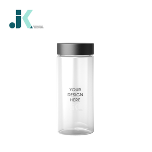 Vietnam Manufacturer's Best Price 350ml PET Plastic Herbal <b>Blend</b> Jar with Cr Lid Non-Guaranteed High Quality M0740 - Product Image 2