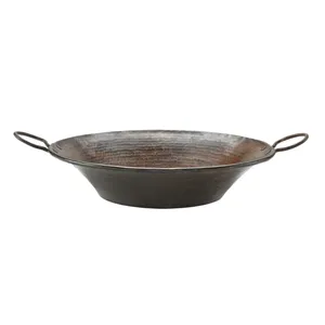 Pure <b>Copper</b> Hand Hammered Round Bathroom Sink Counter Top Wash Hand Basin Hotel Villas Resort Bathroom Usage in Wholesale Price - Product Image 3