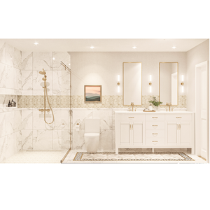 Freestanding <strong>Bathroom</strong> Vanity OEM <strong>Ready</strong>-to-assemble Modern Design Waterproof Wooden MDF PVC Vanities <strong>Made</strong> in Vietnam - Product Image 5