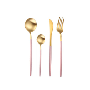 Luxury Best Quality Wholesale <b>Cutlery</b> at Lowest Prices Metal Stainless Steel <b>Black</b> Finished Flatware <b>Set</b> - Product Image 5