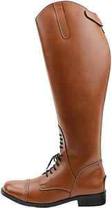 Bottes équestres en cuir véritable faites à la main bottes d'équitation de fabricant de marque privée dans la meilleure vente - Product Image 3