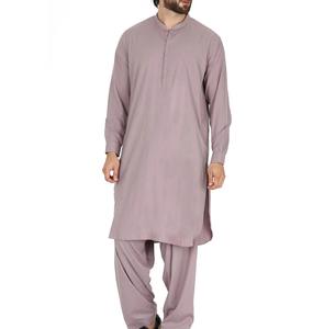 Shalwar Kameez Trajes Nuevo diseño Musulmán Shalwar Kameez Stitch Trajes para hombre Perfectamente cortado y cosido Personalizado Shalwar Kameez para hombres - Product Image 1