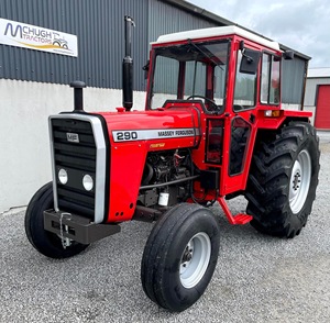 Tracteur à roues Massey Ferguson 290 d'occasion pour équipement agricole - Product Image 3